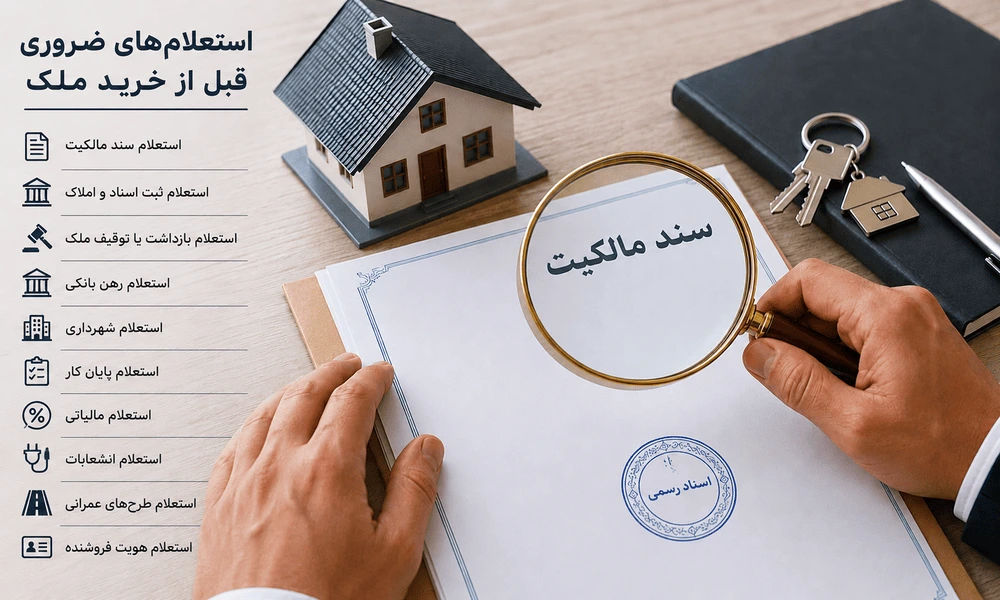 چگونه وضعیت سند یک ملک را قبل از معامله بررسی کنیم؟